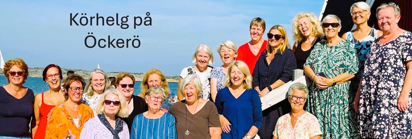 Kärra Nån på körhelg på Öckerö